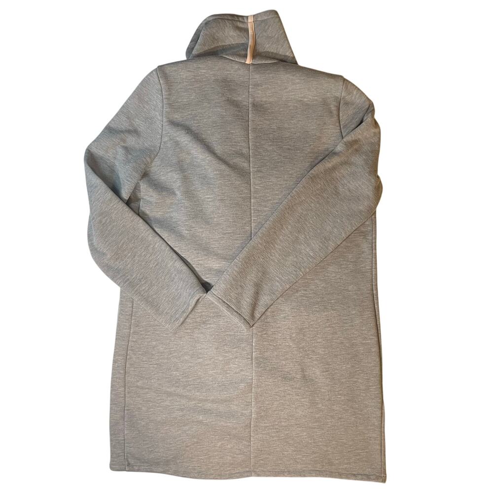 Fabletics Gray Pink Draped Waterfall Cardigan Jac… - image 6